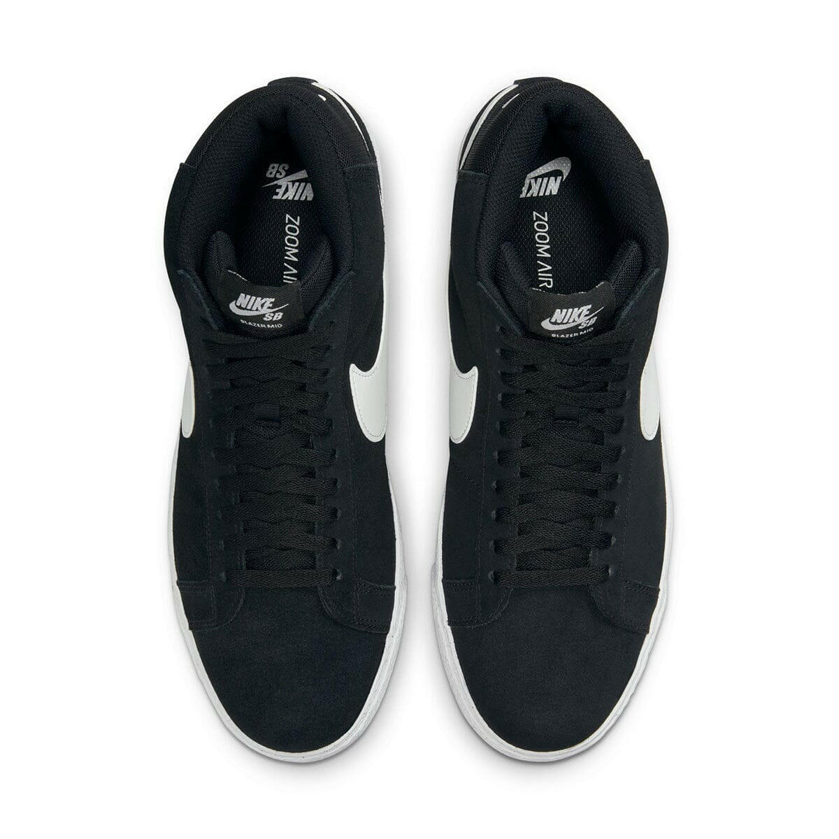 Nike SB - Blazer Mid Shoes Black/White-White-White.