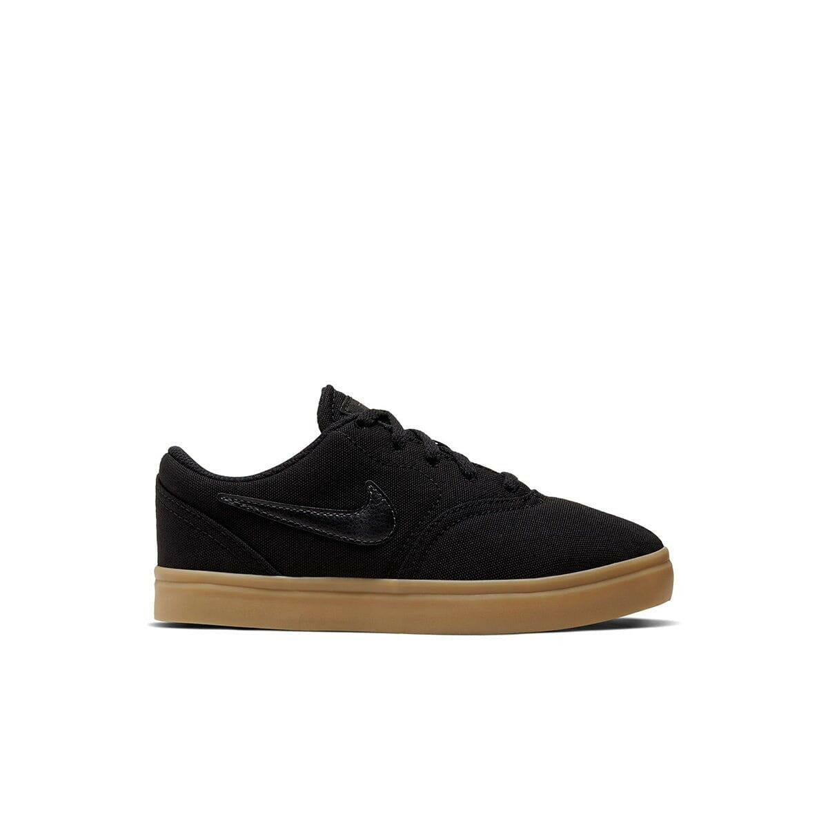 Nike SB - Check Canvas Kids Shoes Black/Gum.