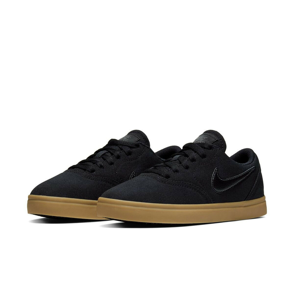 Nike SB - Check Canvas Youth Shoes Black/Gum.