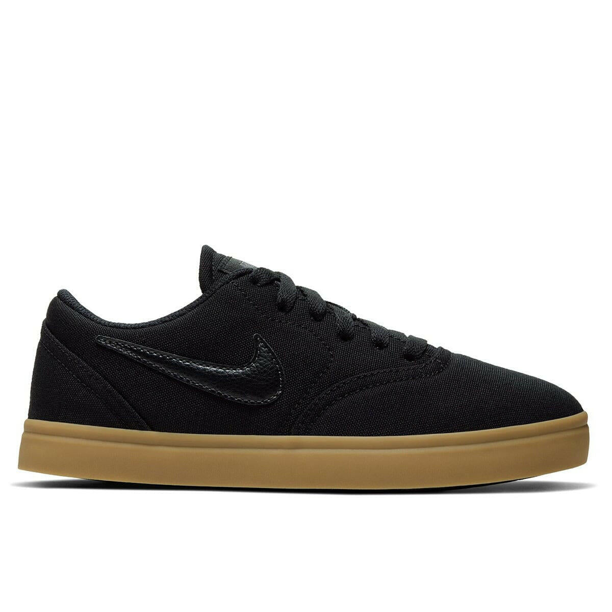 Nike SB - Check Canvas Youth Shoes Black/Gum.