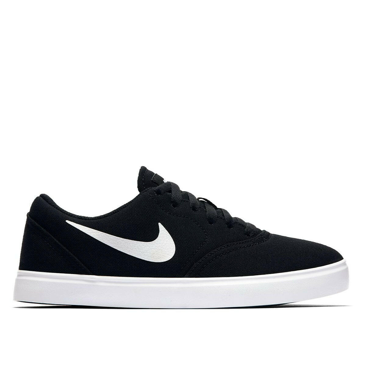 Nike SB - Check Canvas Youth Shoes Black/White.