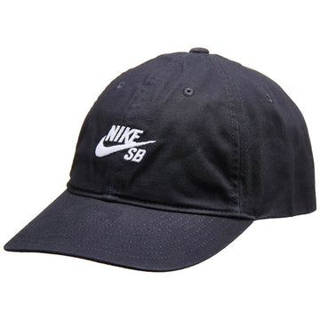 Nike SB Club Strapback Black Front