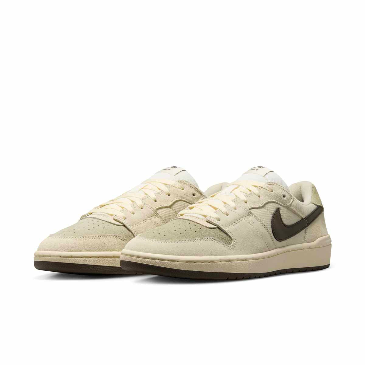 Nike SB Code 58 Shoes Pale Ivory/Khaki Front
