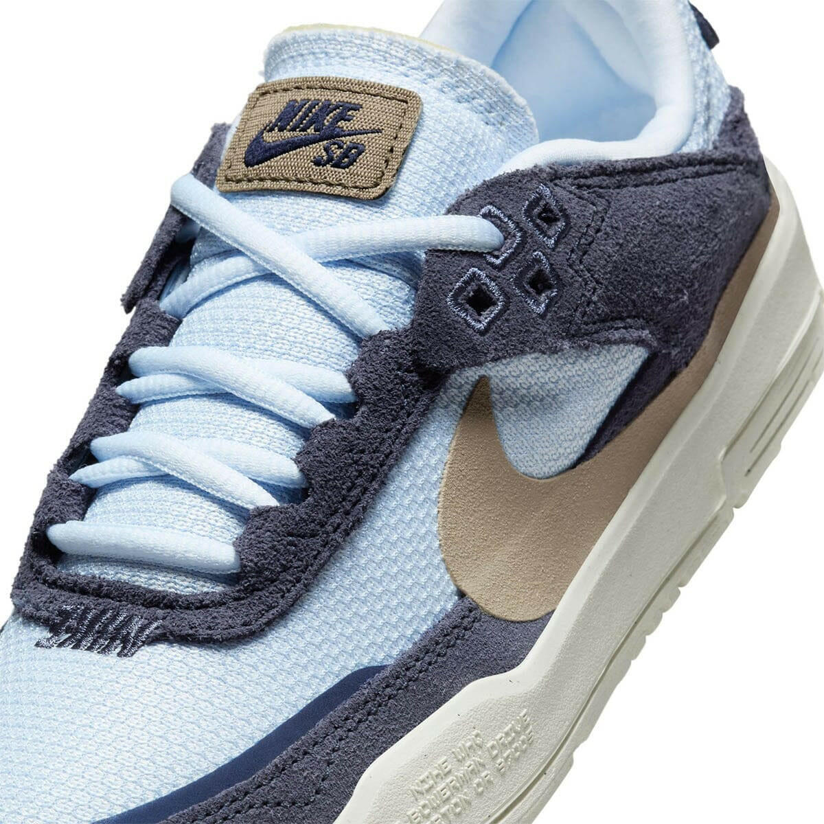 Nike SB - Day One Youth Shoes Thunder Blue/Khaki.
