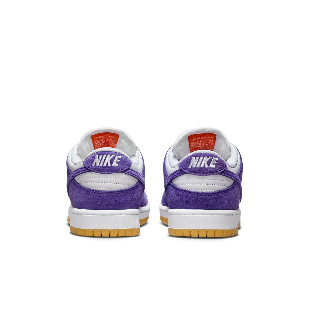 Nike SB - Dunk Low Pro ISO Shoes Court Purple/Court Purple-White.