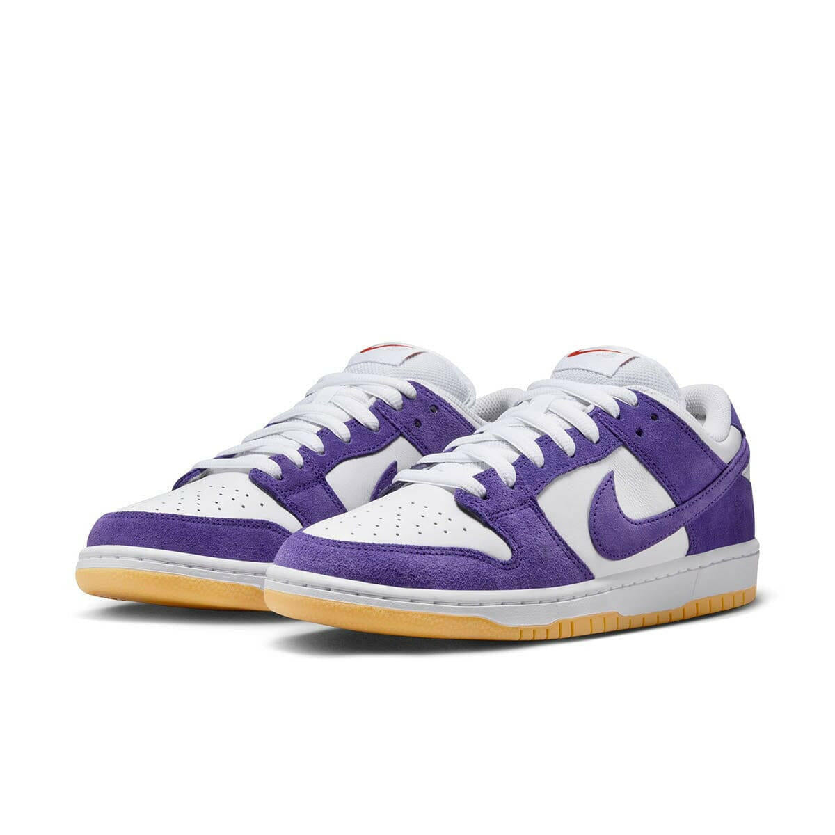 Nike SB - Dunk Low Pro ISO Shoes Court Purple/Court Purple-White.