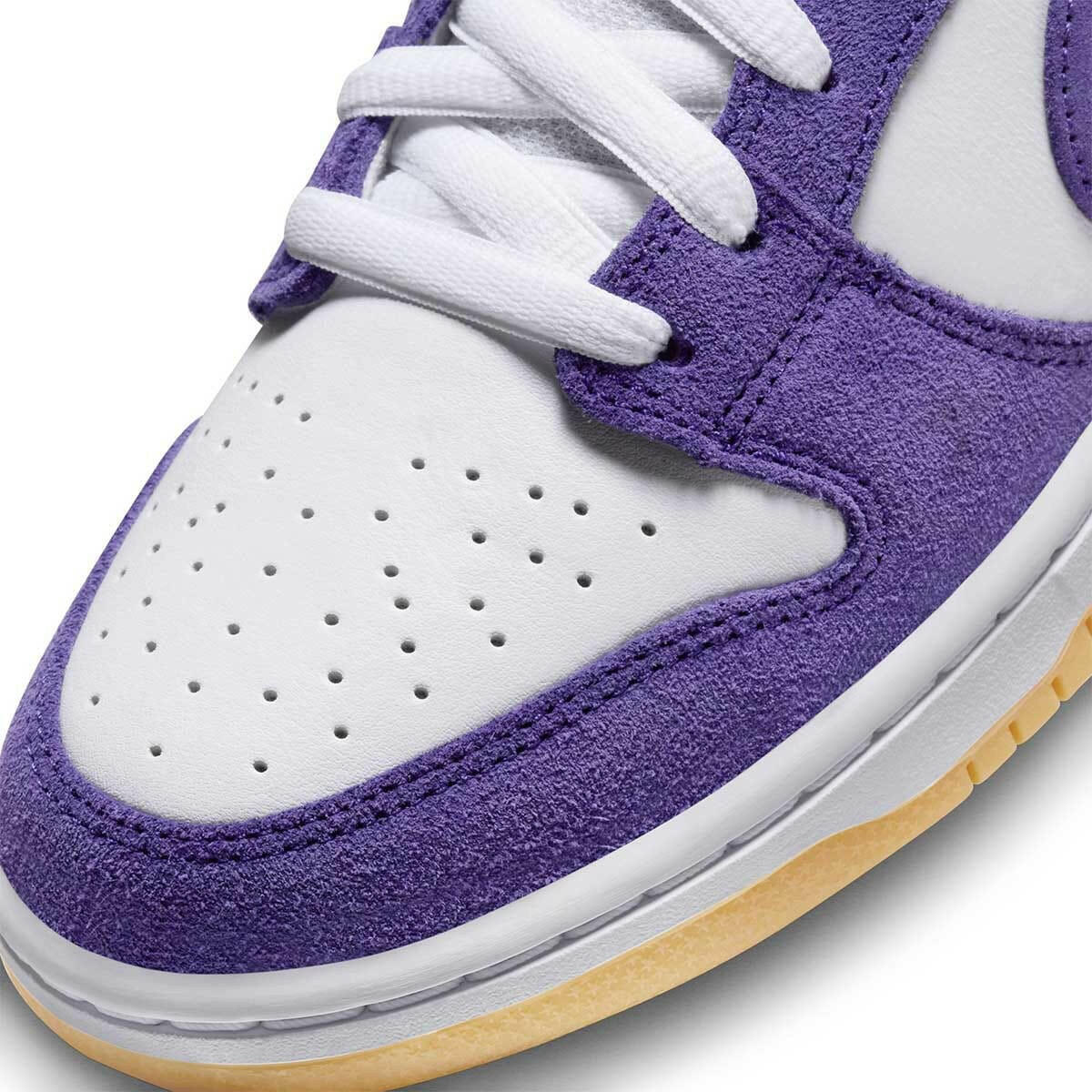 Nike SB - Dunk Low Pro ISO Shoes Court Purple/Court Purple-White.