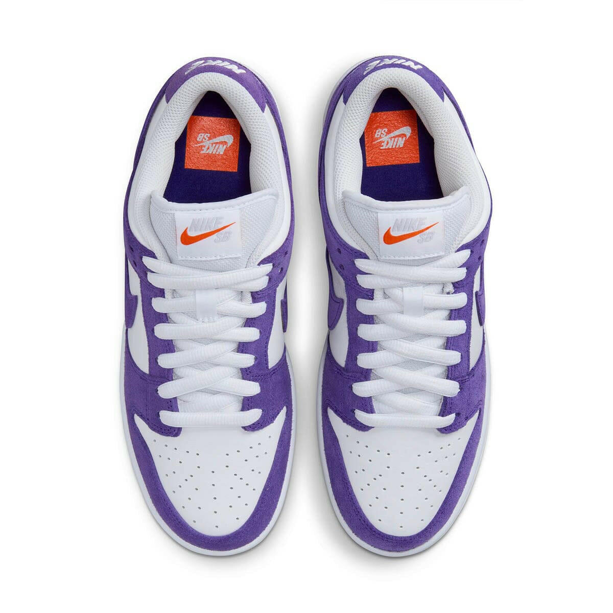 Nike SB - Dunk Low Pro ISO Shoes Court Purple/Court Purple-White.