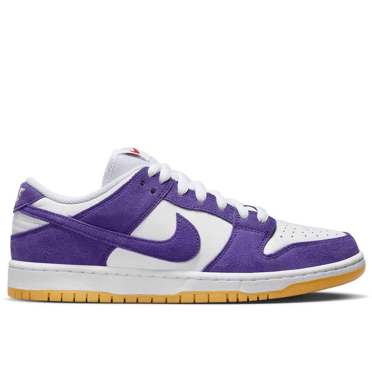 Nike SB - Dunk Low Pro ISO Shoes Court Purple/Court Purple-White.