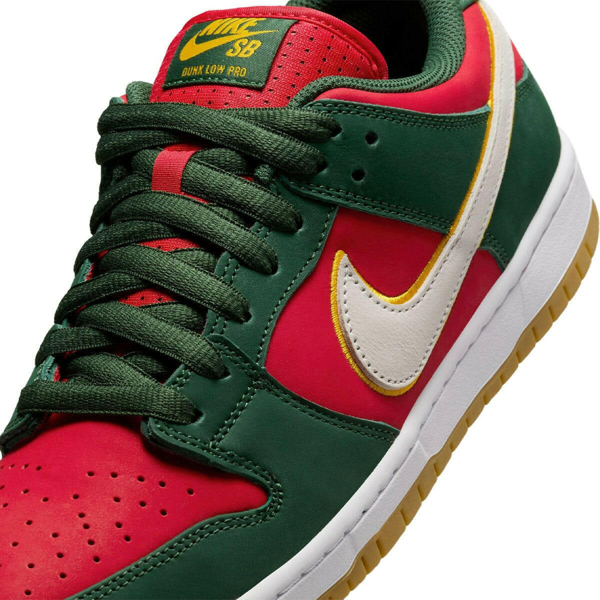 Nike SB - Dunk Low Pro Premium Shoes Seattle Supersonics.