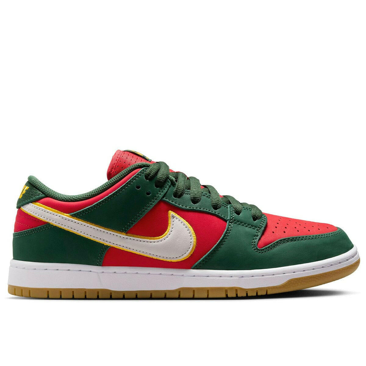 Nike SB - Dunk Low Pro Premium Shoes Seattle Supersonics.