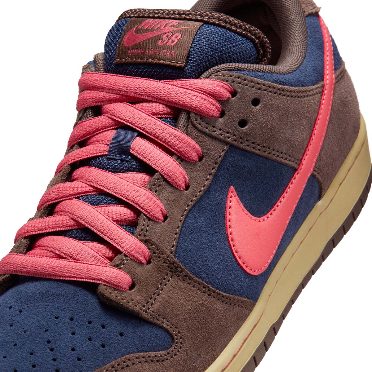 Nike SB Dunk Low Pro Shoes Baroque Brown Adobe Side