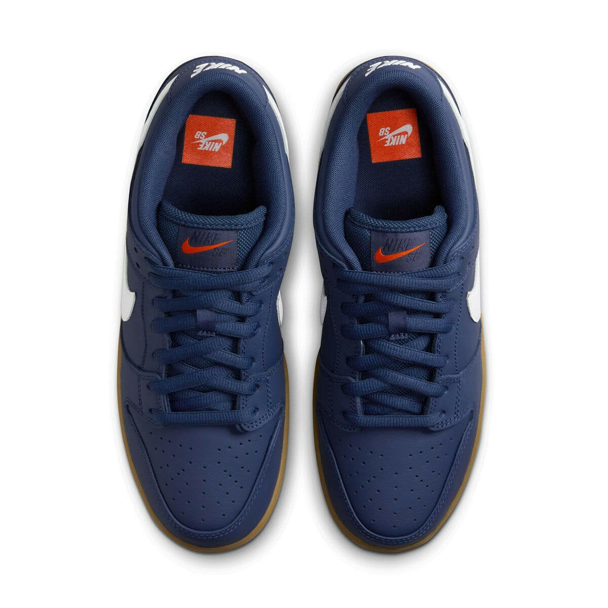 nike sb dunk orange label navy