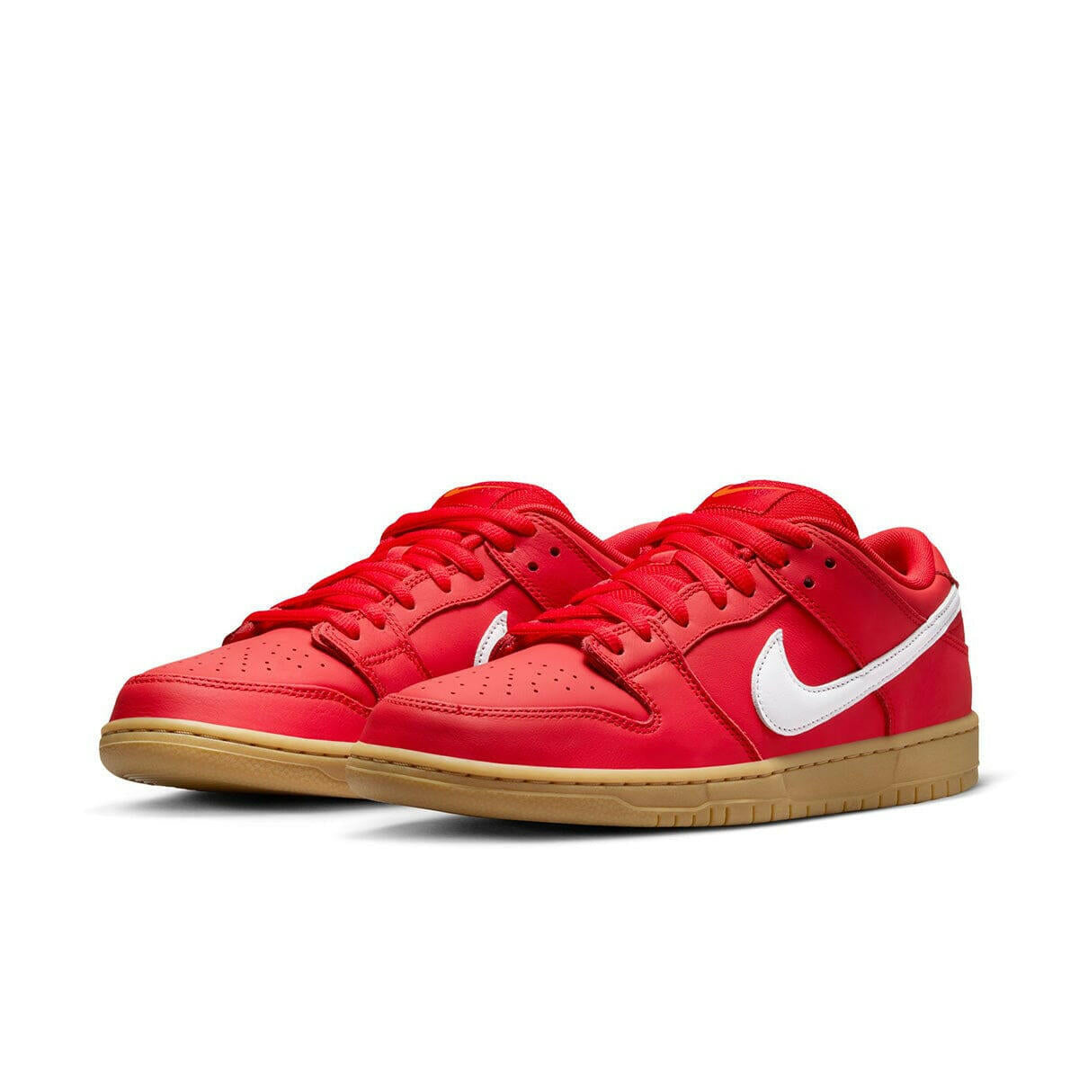 Nike SB - Dunk Low Pro Shoes University Red.