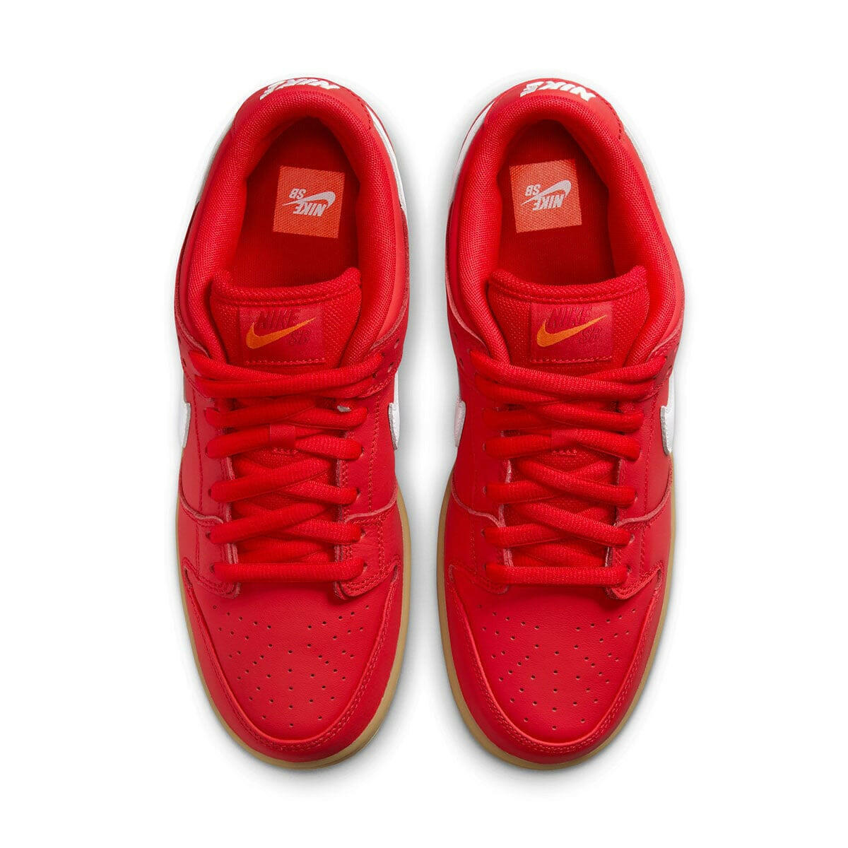 Nike SB - Dunk Low Pro Shoes University Red.