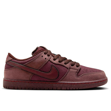Nike SB - Dunk Low Pro Premium Shoes City Of Love Burgundy Crush.