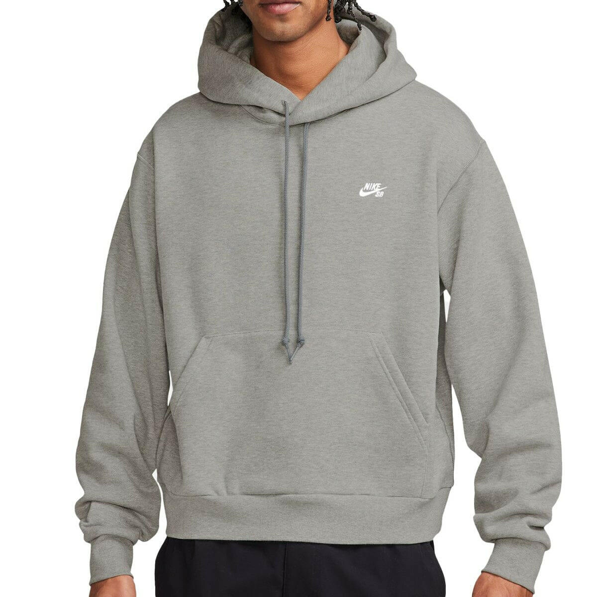 Nike SB - Essentials Hoodie Grey Heather.