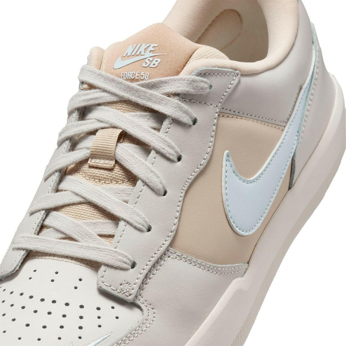 Nike SB - Force 58 Premium Shoes Light Bone/Glacier Blue.