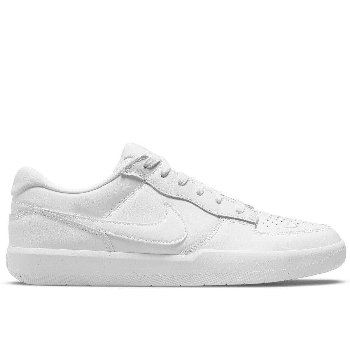 Nike SB - Force 58 Premium Shoes White/White-White-White.