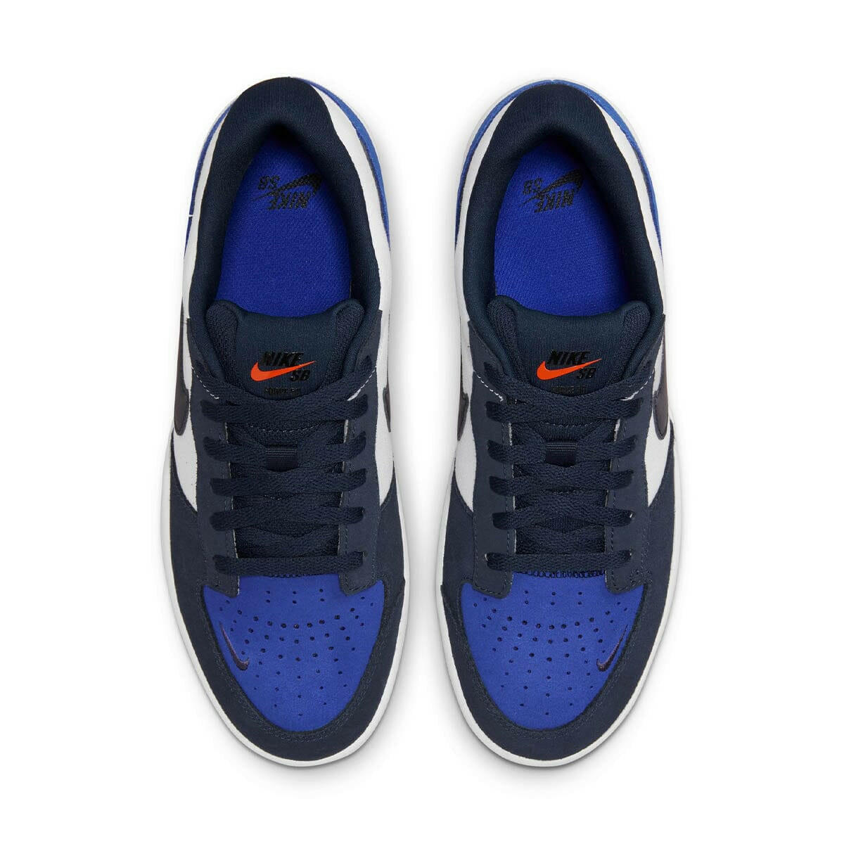 Nike SB - Force 58 Shoes Obsidian/Obsidian-White-Hyper Royal.