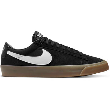 Nike SB Blazer Low Pro GT Shoes Black/White/Gum
