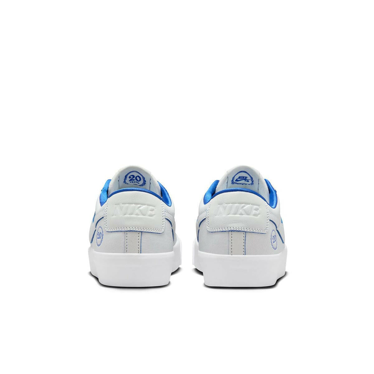 Nike SB - Blazer Low Pro GT Premium Shoes White/Blue.