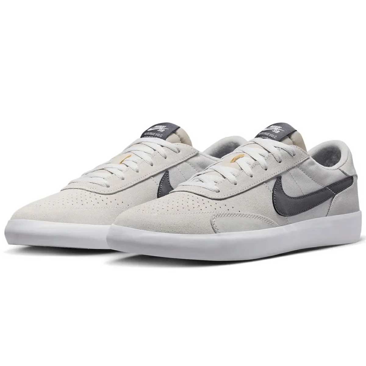Nike SB Heritage Vulc Shoes Vast Grey/Iron Grey/White Front