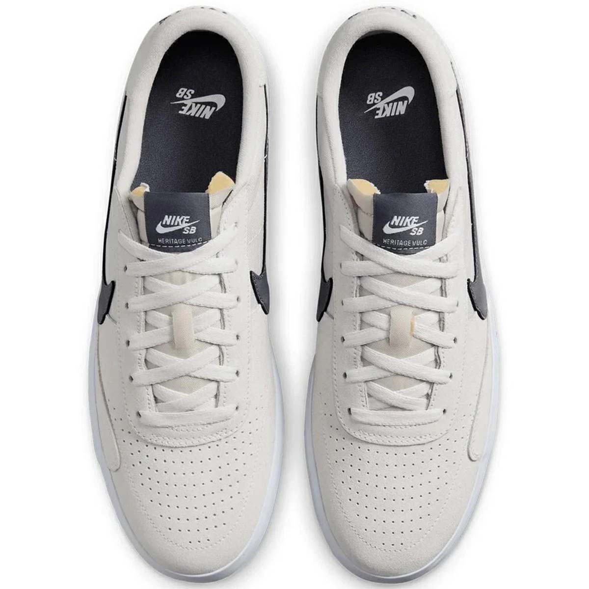 Nike SB Heritage Vulc Shoes Vast Grey/Iron Grey/White Top