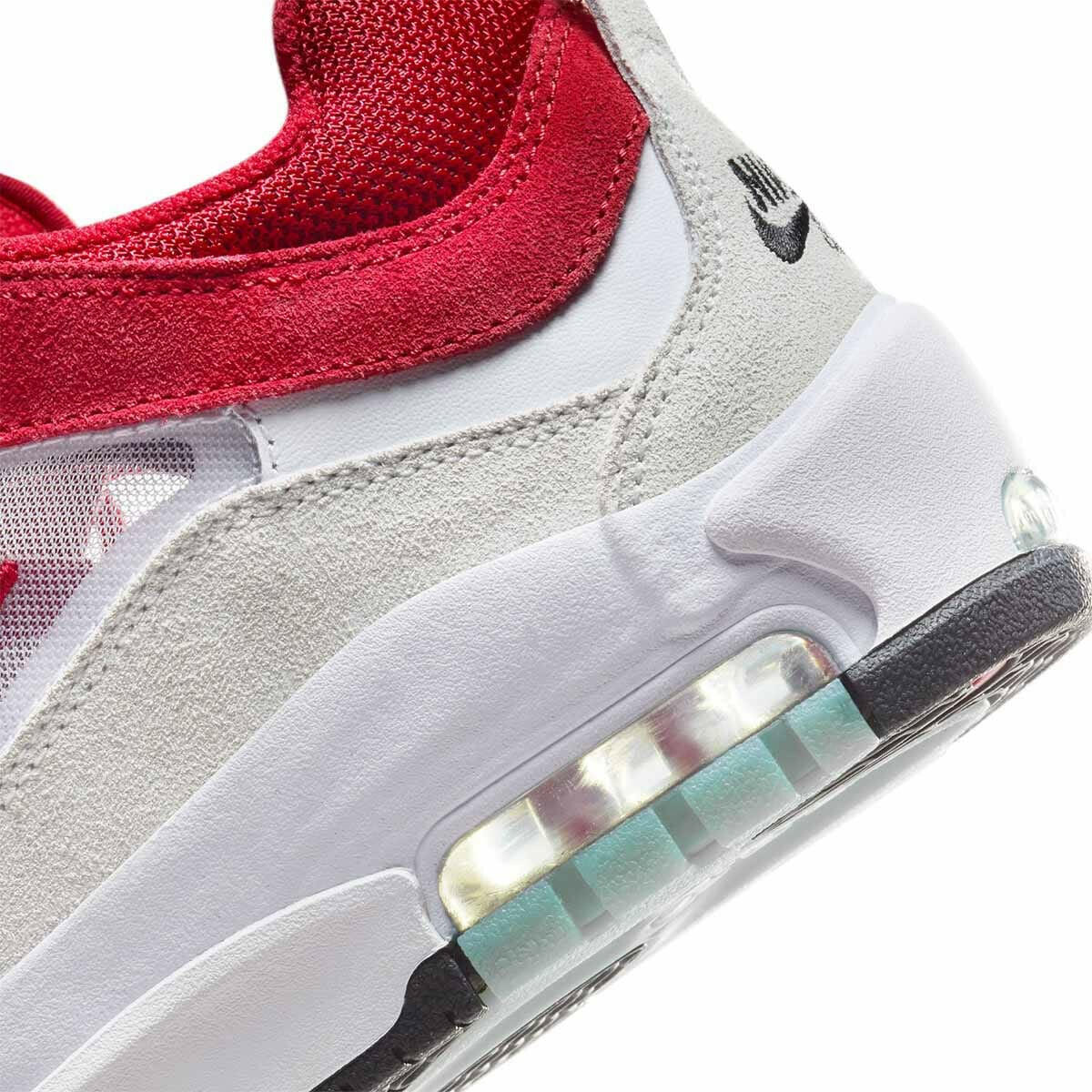 Nike SB - Ishod Air Max Shoes White/Summit White/Varsity-Red/Varsity Red.