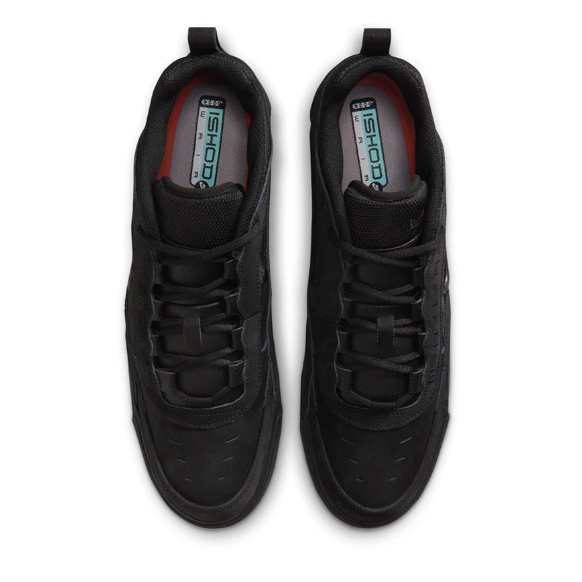 Nike SB Ishod Air Max Shoes Triple Black/Gum Front