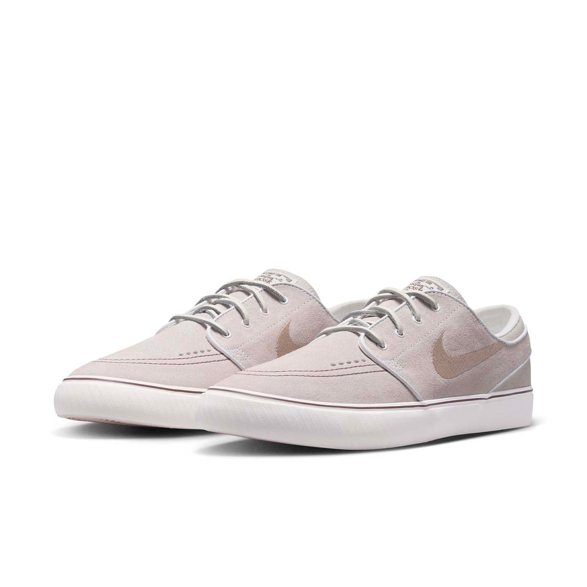 Nike SB Janoski OG+ Shoes White/Linen/Light Chocolate Front View