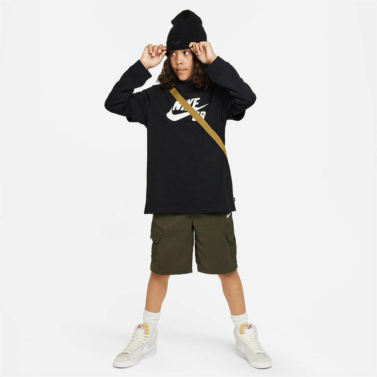 Nike SB - Logo Youth Tee Black.