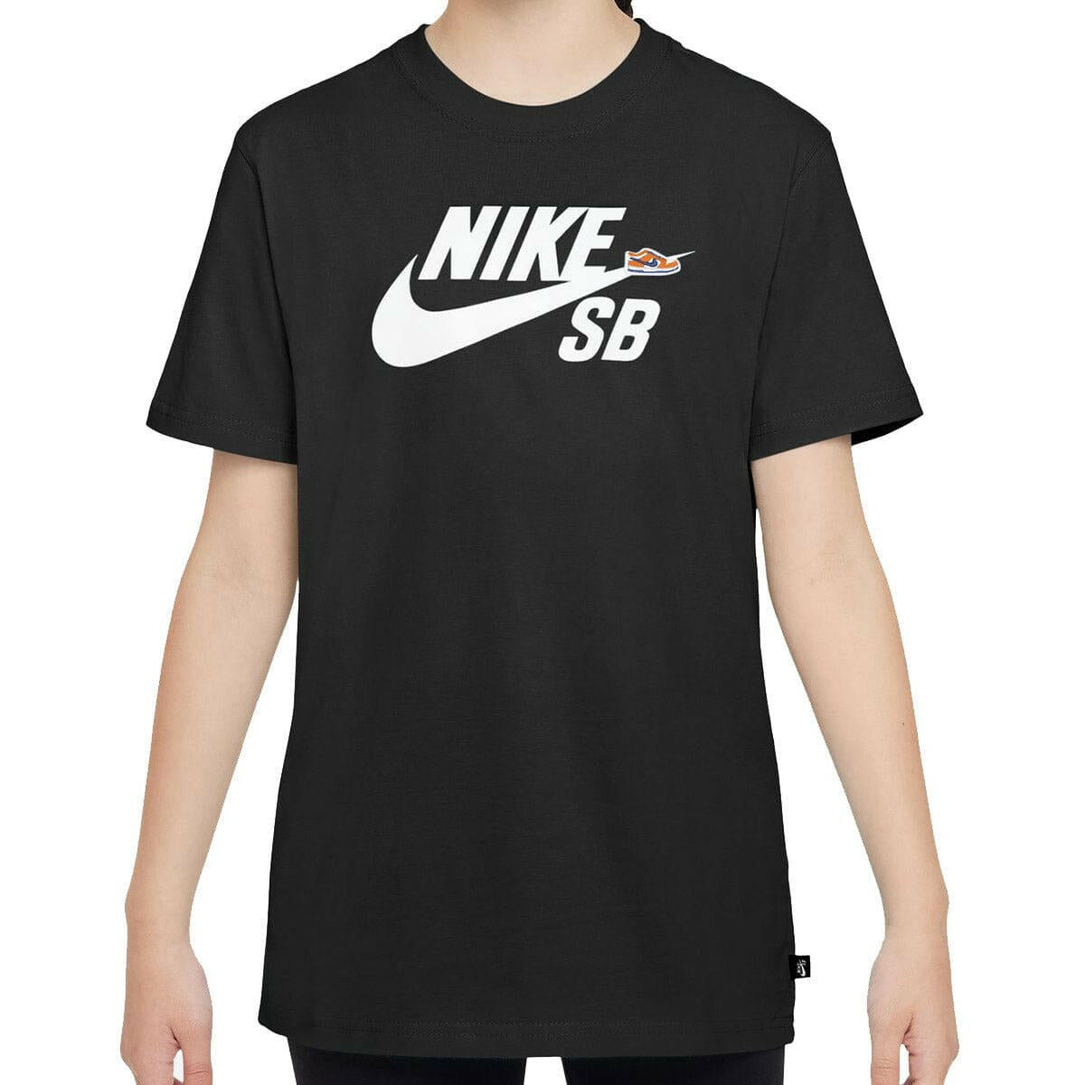 Nike SB - Dunk Logo Youth Tee Black.