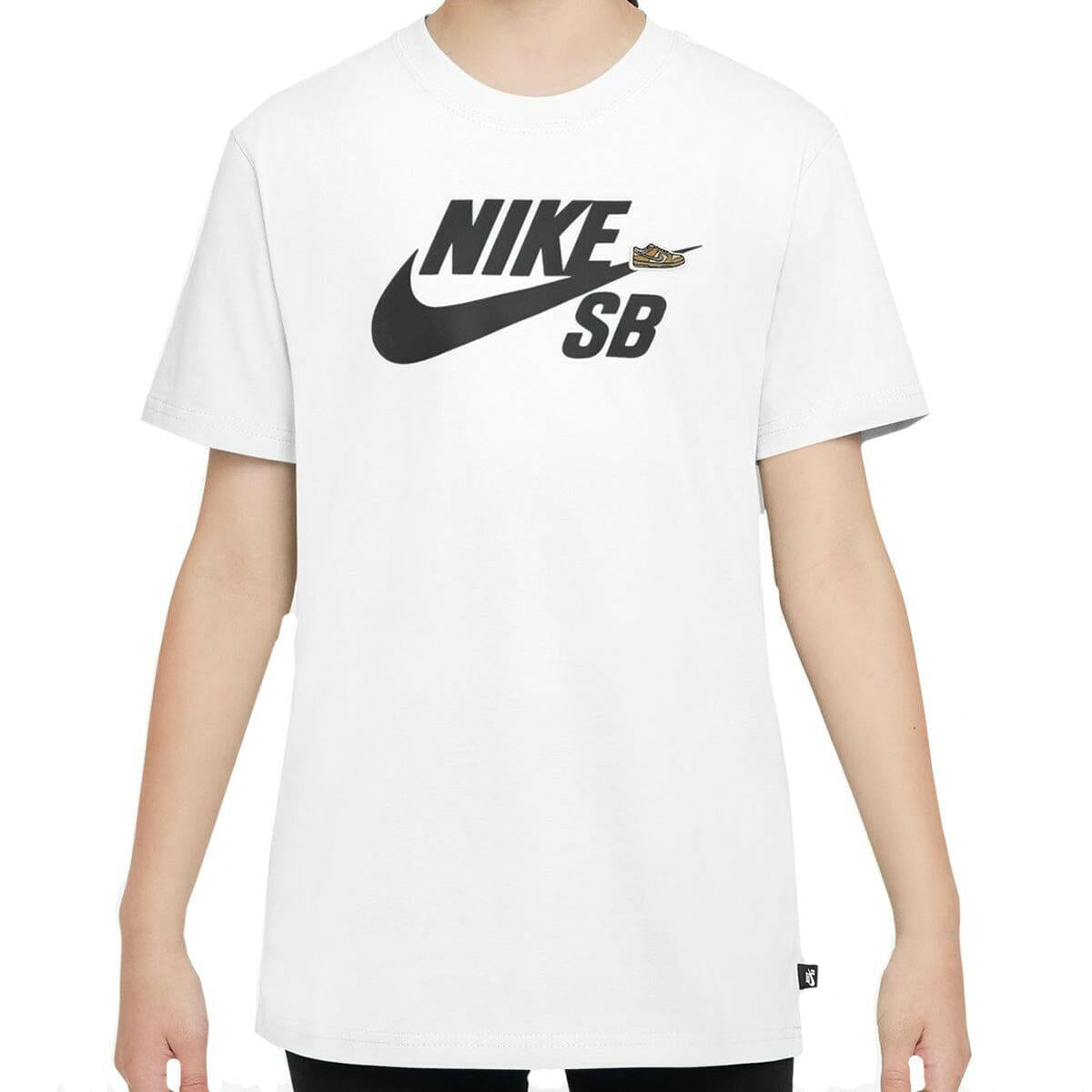Nike SB - Dunk Logo Youth Tee White.