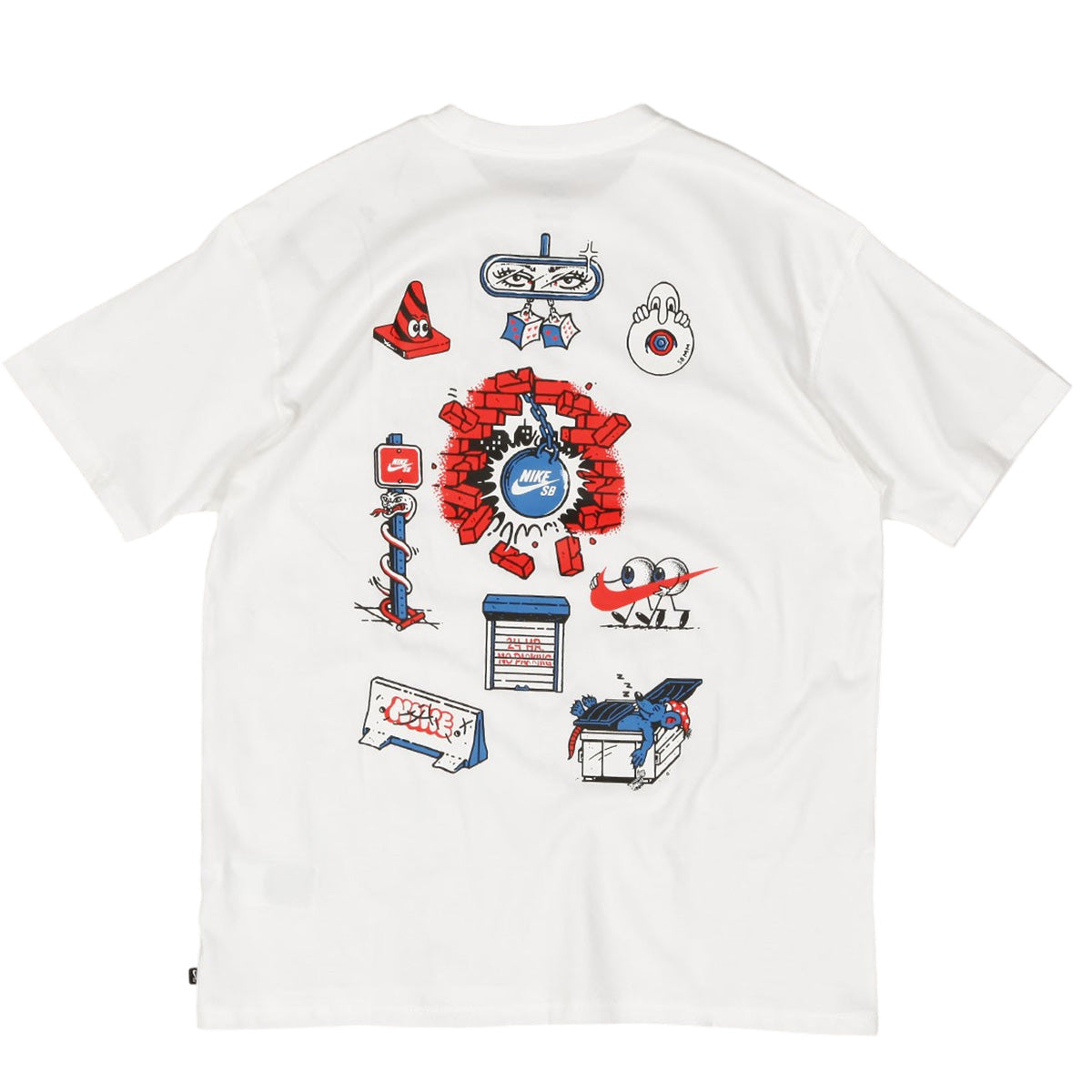 Nike SB M90 Skate Char Tee White
