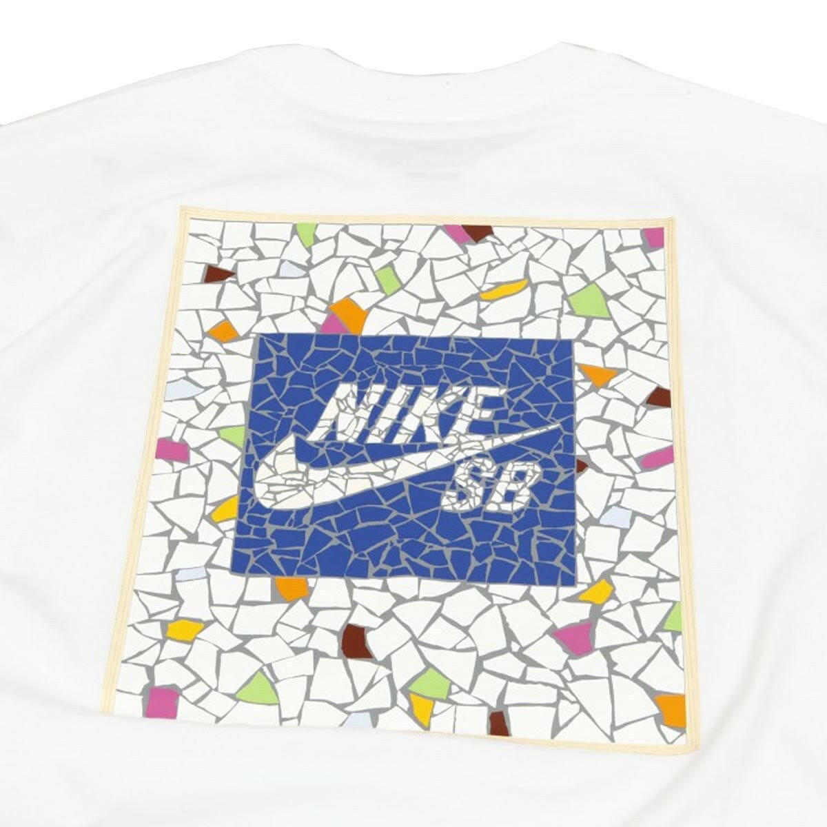 Nike SB - Mosaic Tee White.