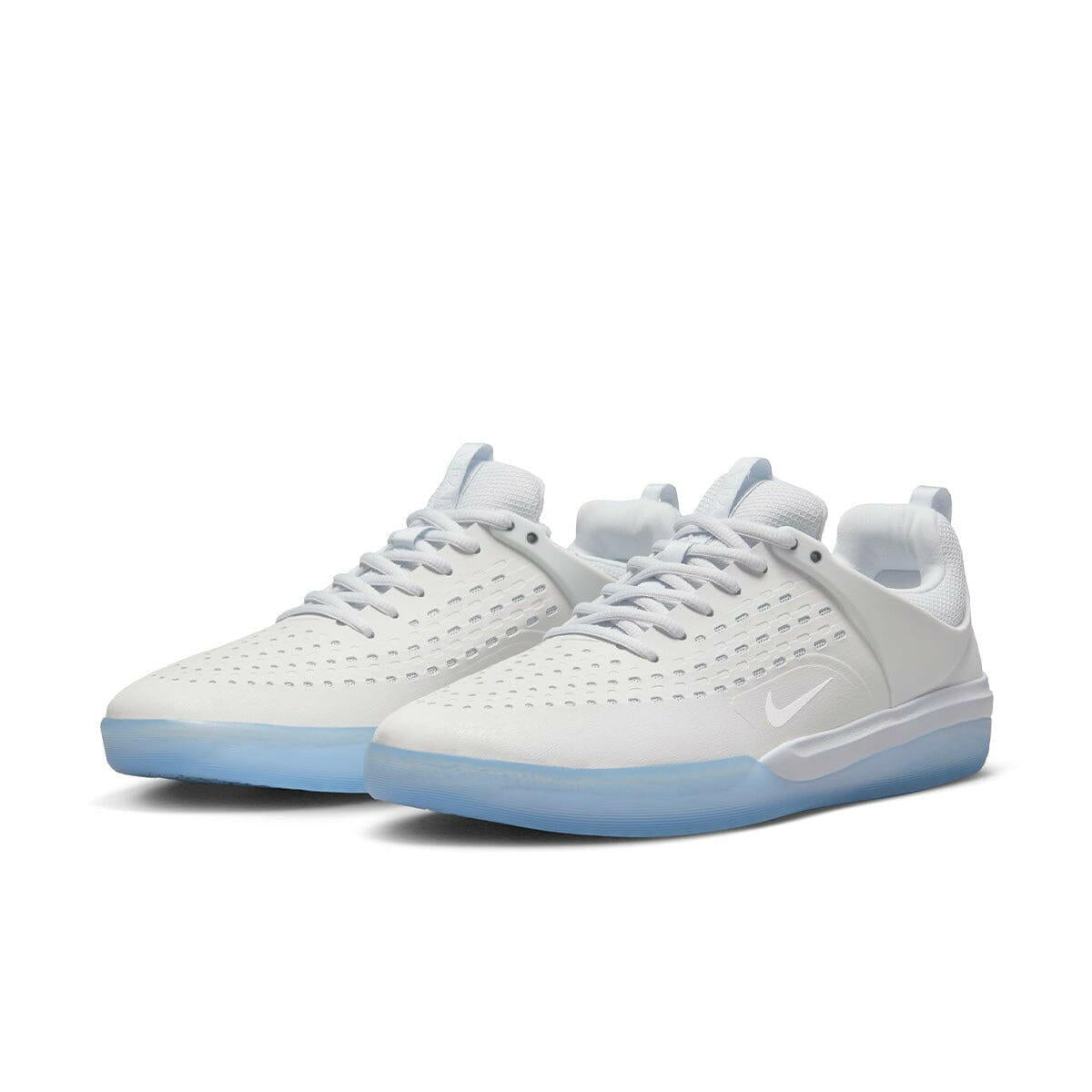 Nike SB - Nyjah 3 Shoes Pure Platinum/White-Pure Platinum-Volt.