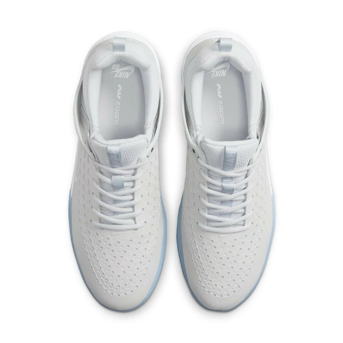 Nike SB - Nyjah 3 Shoes Pure Platinum/White-Pure Platinum-Volt.