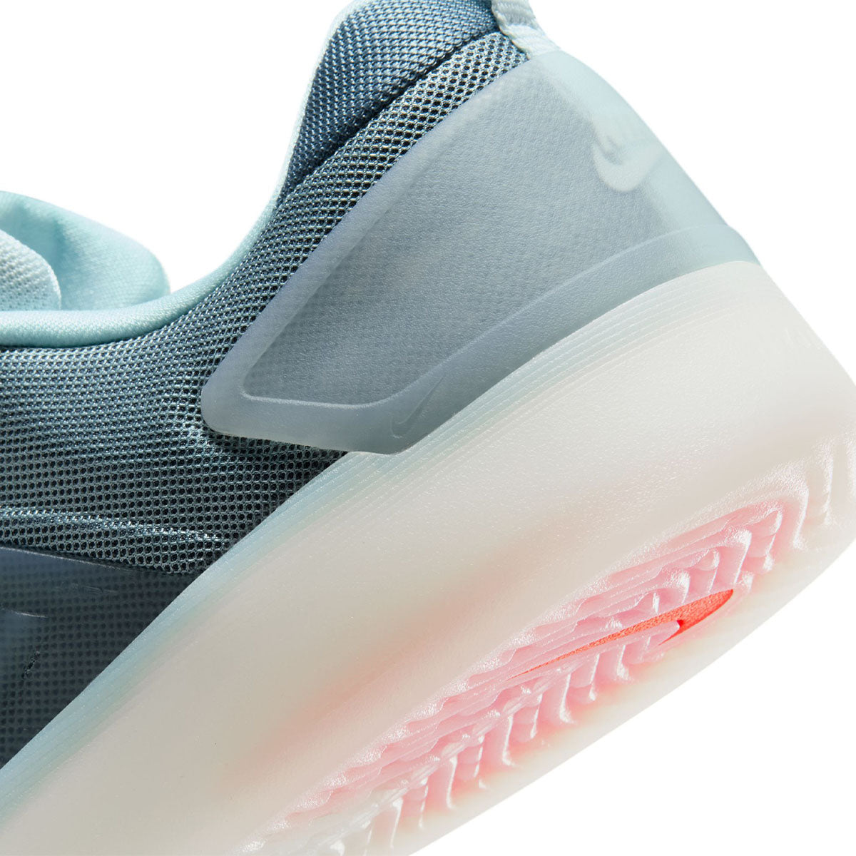 Nike SB Nyjah 4 Shoes Glacier Blue Heel