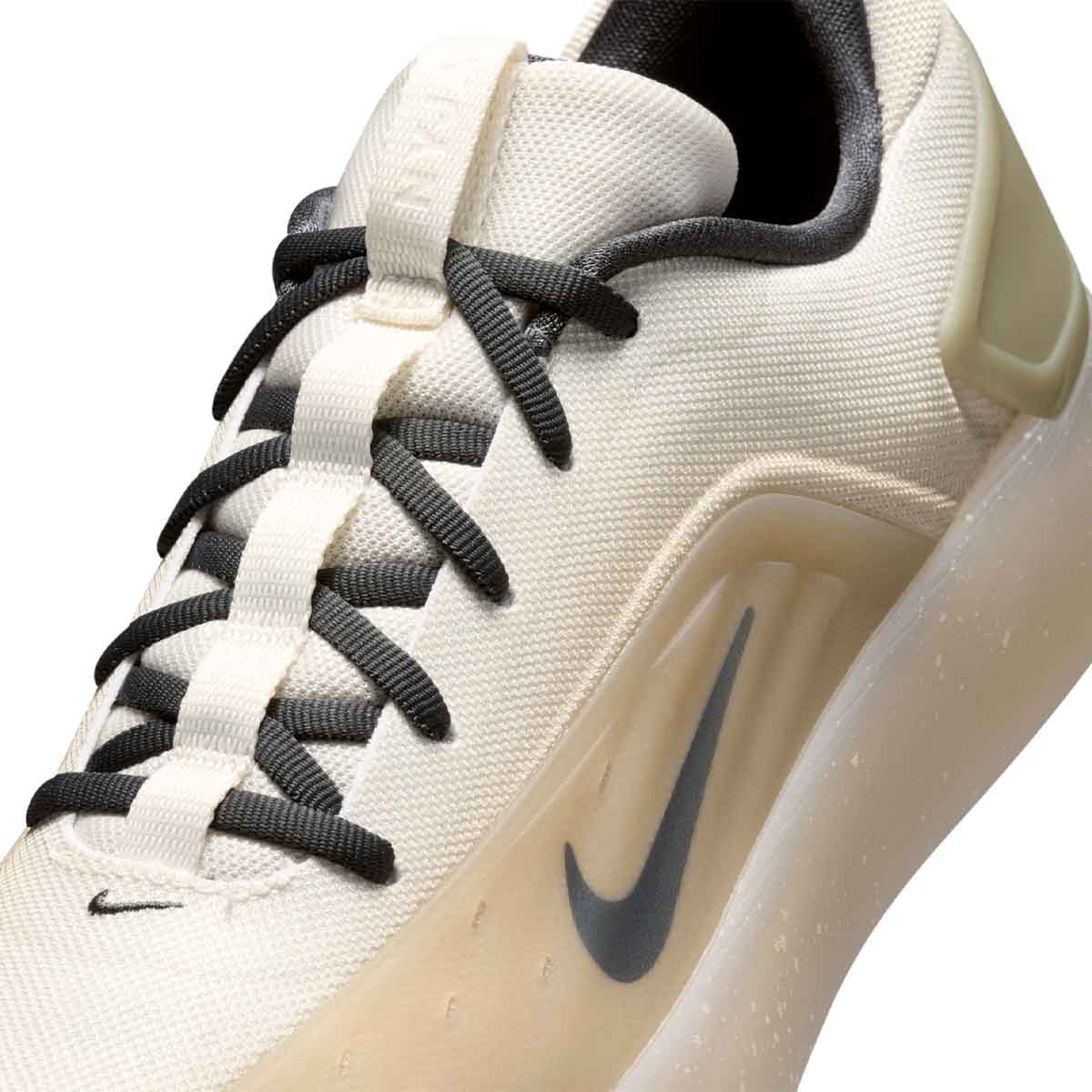 Nike SB Nyjah 4 Shoes Khaki/Smoke Grey Side