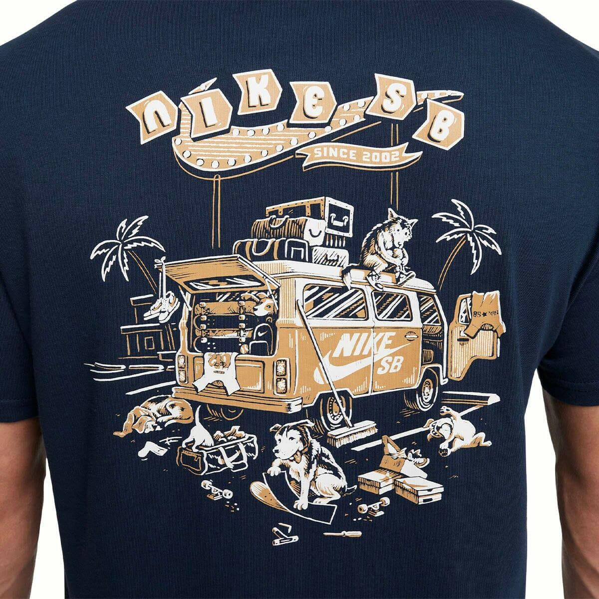Nike - Road Dogs Tee Navy.