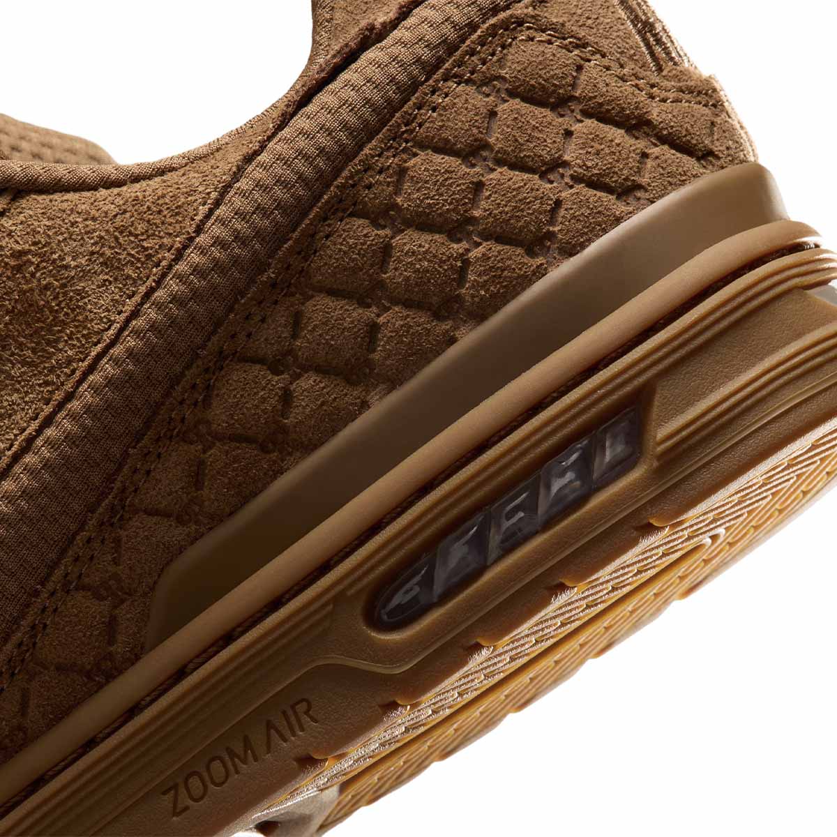 Nike SB P-Rod 1 Zoom Air Low Shoes Light British Tan Heel Detail
