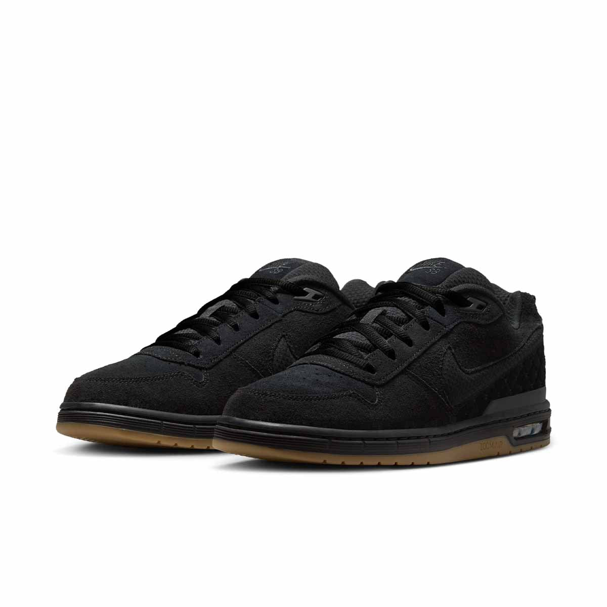 Nike SB P-Rod 1 Zoom Air Low Shoes Black/Gum Front