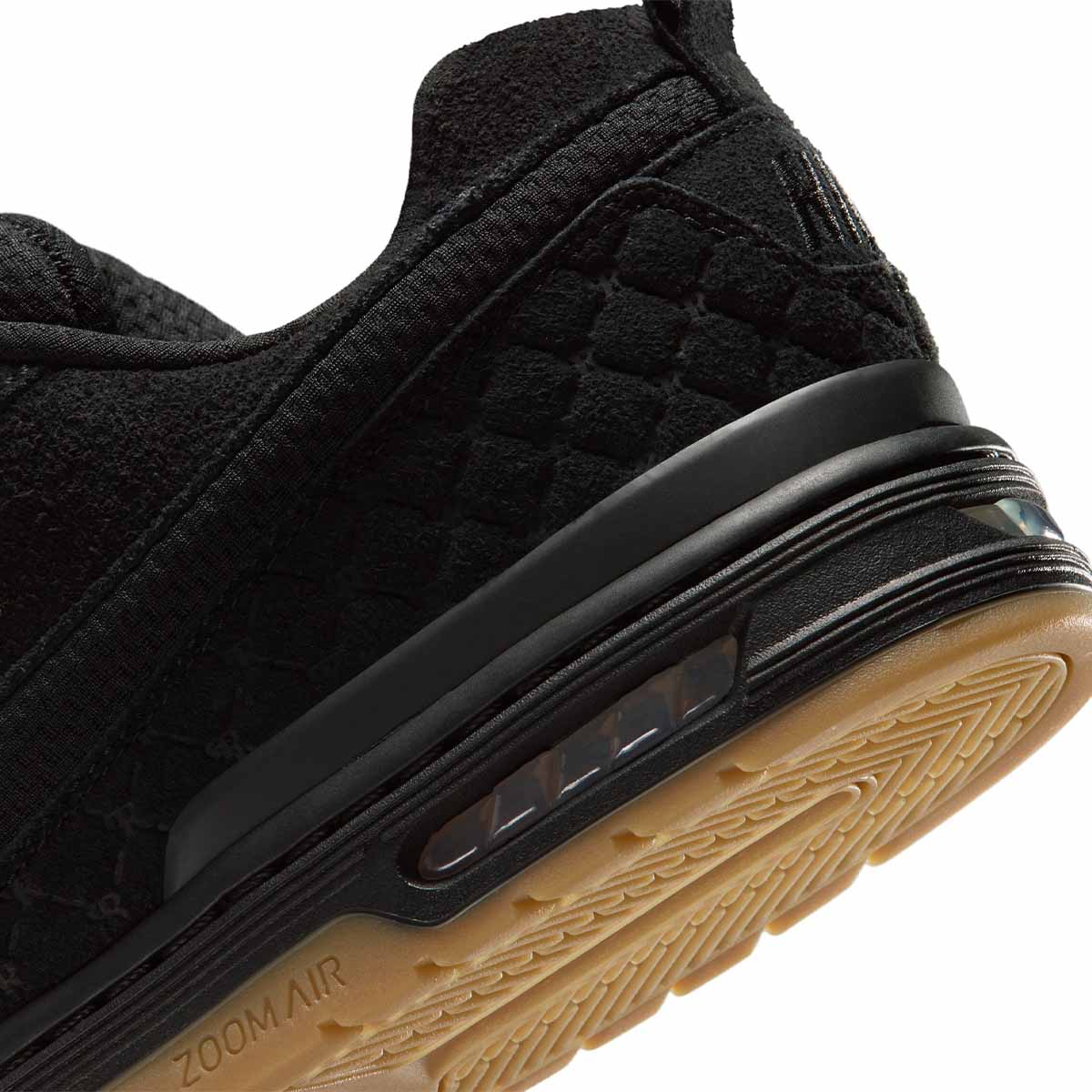 Nike SB P-Rod 1 Zoom Air Low Shoes Black/Gum Heel