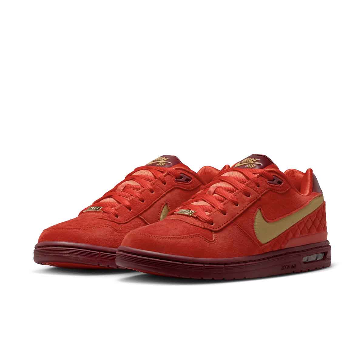 Nike SB Paul Rodriguez 1 Shoes Habanero Red All-Star Front