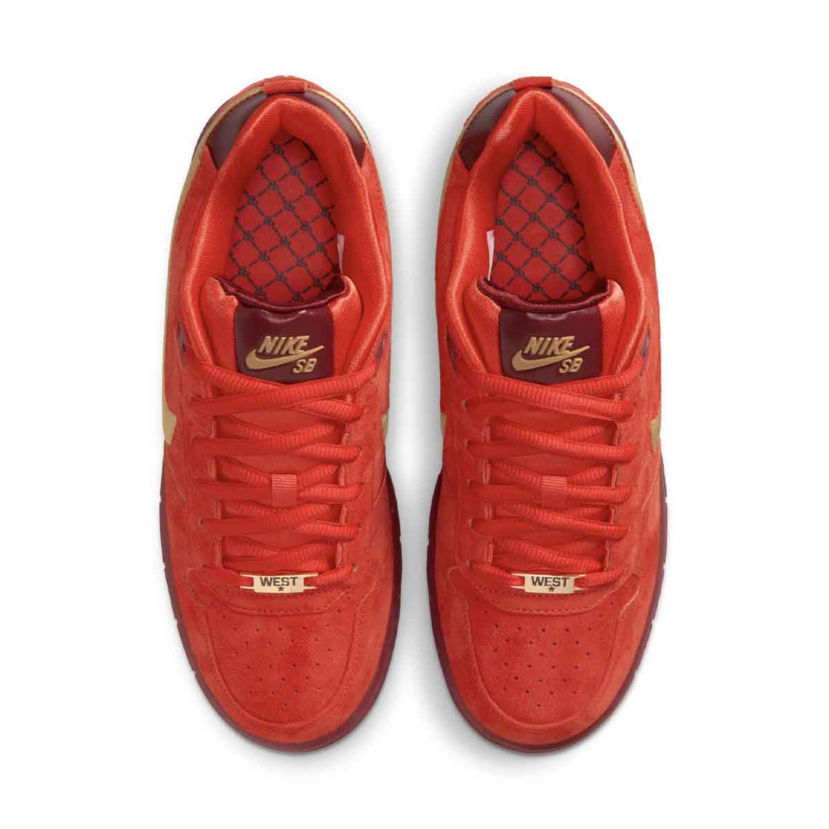 Nike SB Paul Rodriguez 1 Shoes Habanero Red All-Star Top