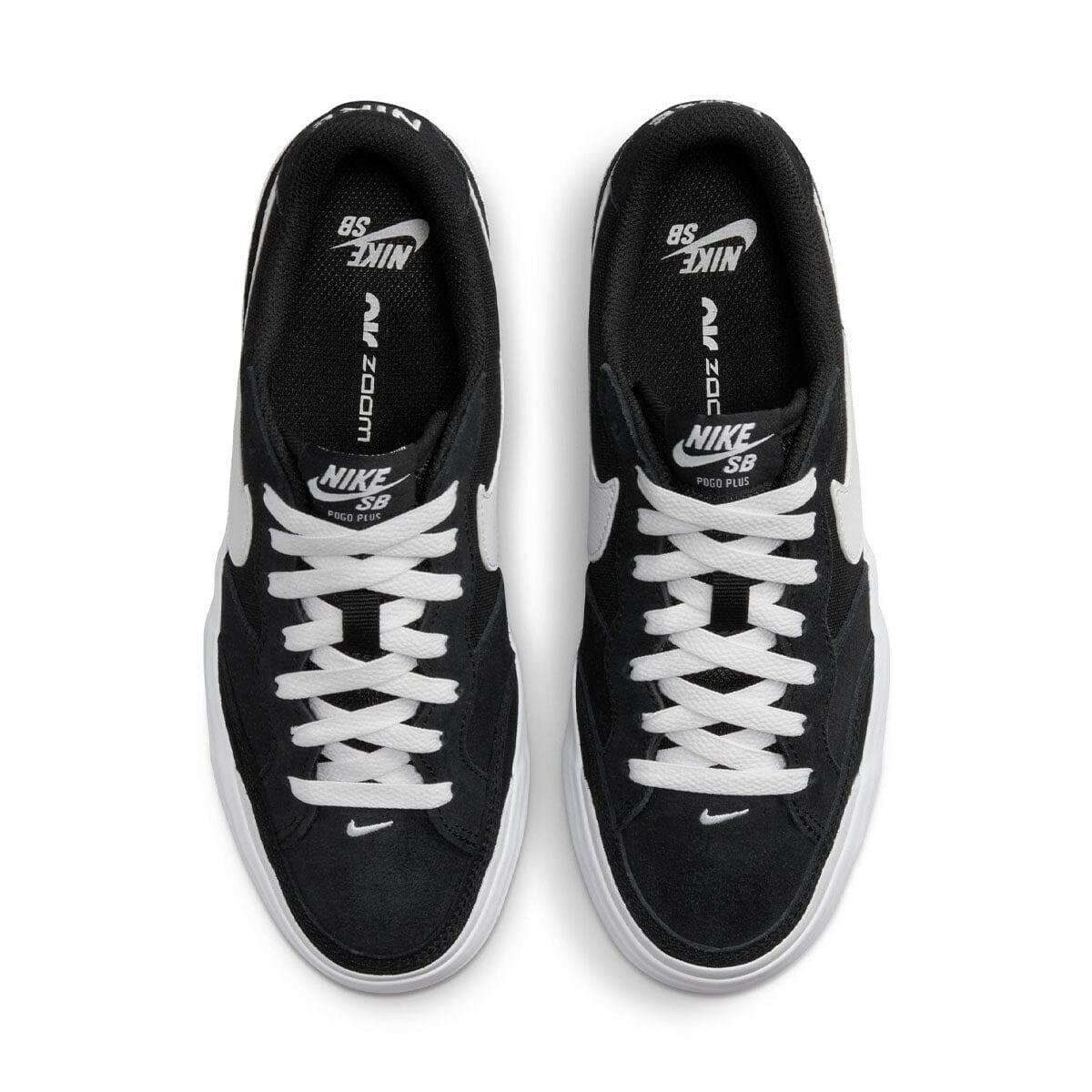 Nike SB - Pogo Plus Womens Shoes Black/White-Black-White.