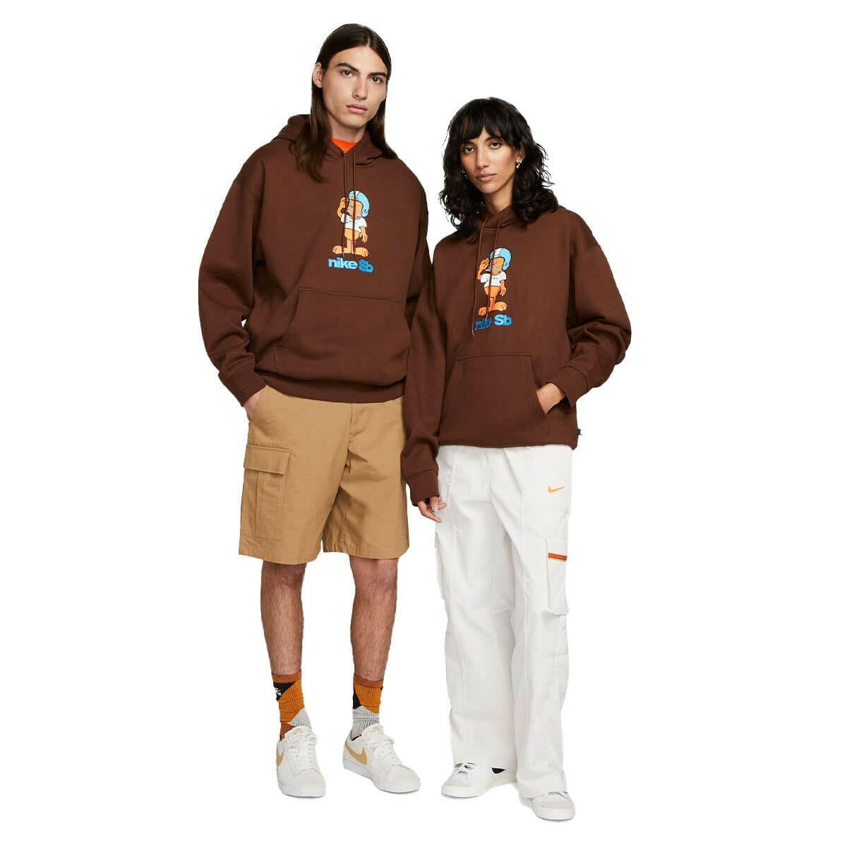 Nike SB - Salute Hoodie Brown.