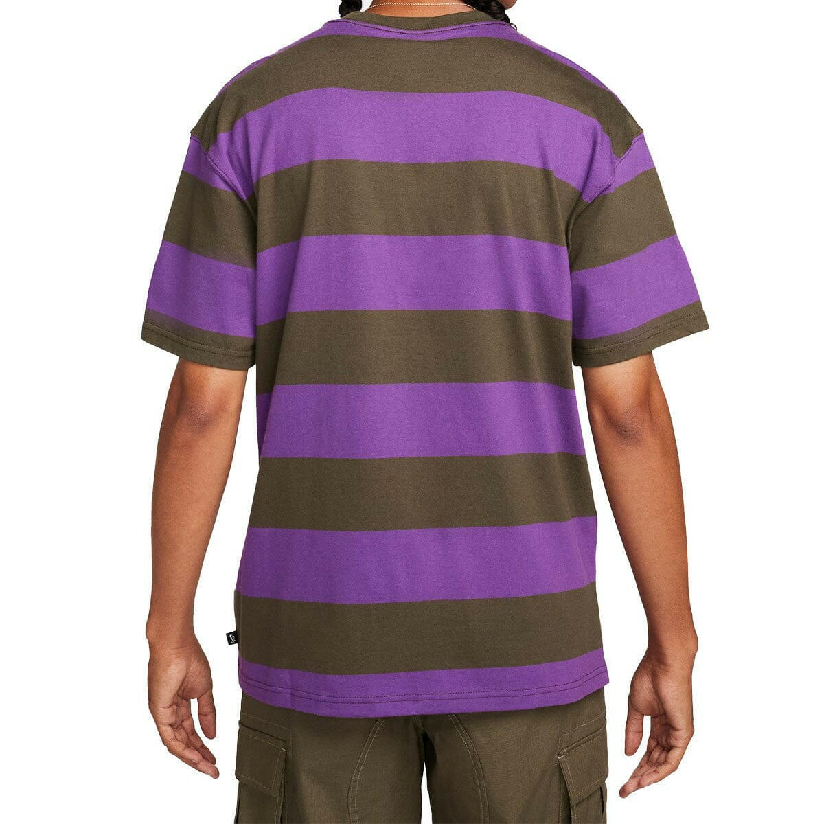 Nike SB - Stripe Tee Brown/Purple.