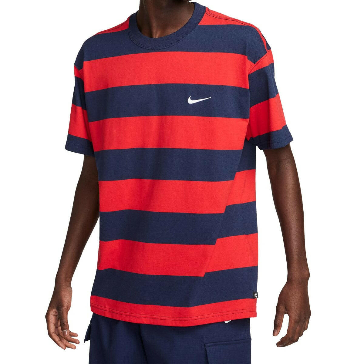 Nike SB - Stripe Tee Navy/Red.